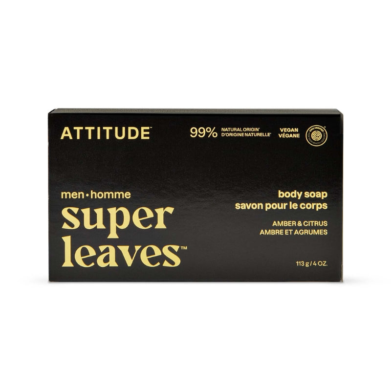 attitude Super leaves Homme - Savon - Ambre & Agrumes