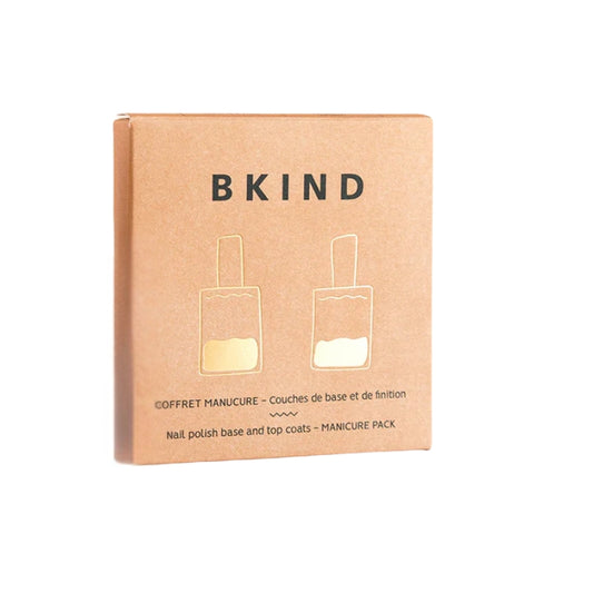 bkind Coffret manucure - Couches de base et de finition