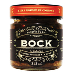 Bock - Confit d'oignons à la bière - 212 ml