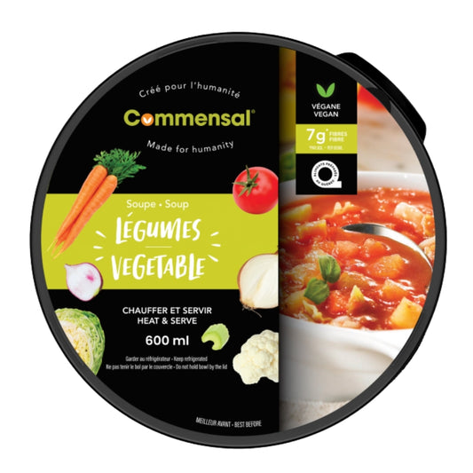 Commensal Soupe aux légumes
