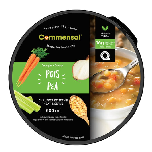 Commensal Soupe aux pois