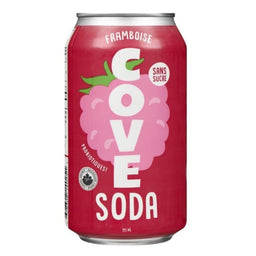 Cove soda - Soda - Framboise - 355 ml