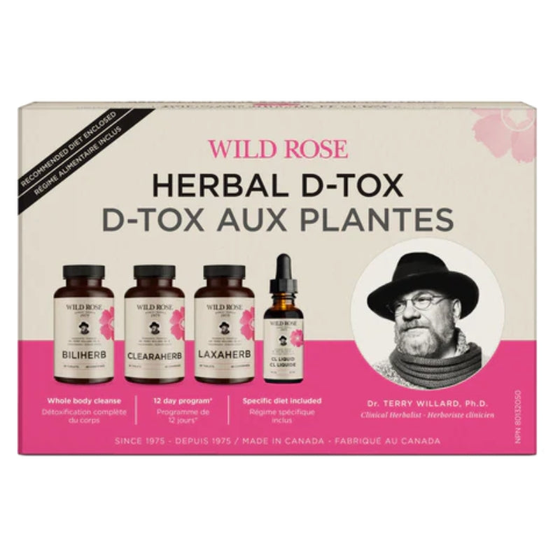 Wild rose Herbal D-Tox aux plantes
