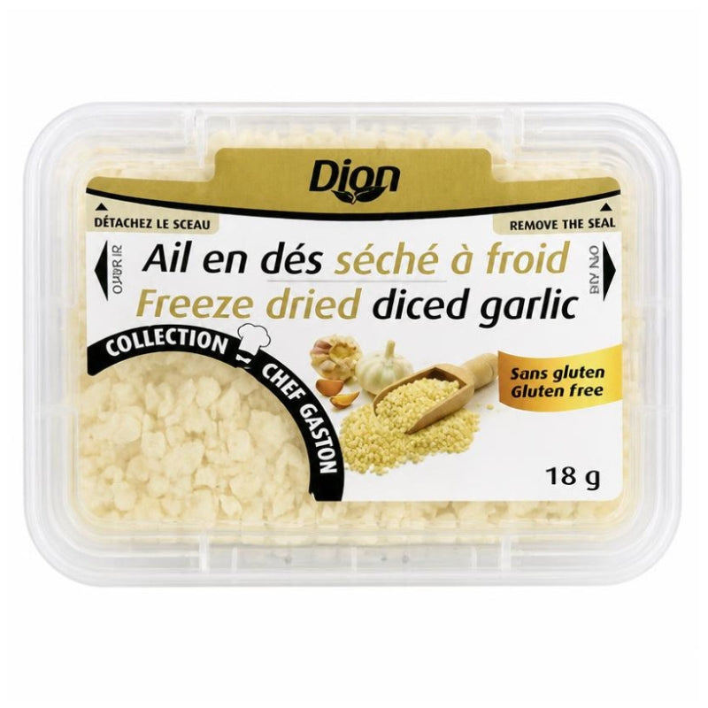 Dion - Ail en dés séché à froid - 18 g