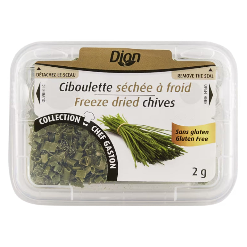 Dion - Ciboulette séchée à froid - 2 g
