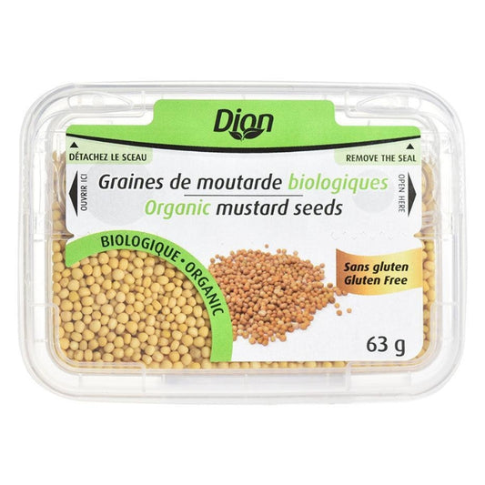 Dion - Graines de moutarde biologiques - 63 g