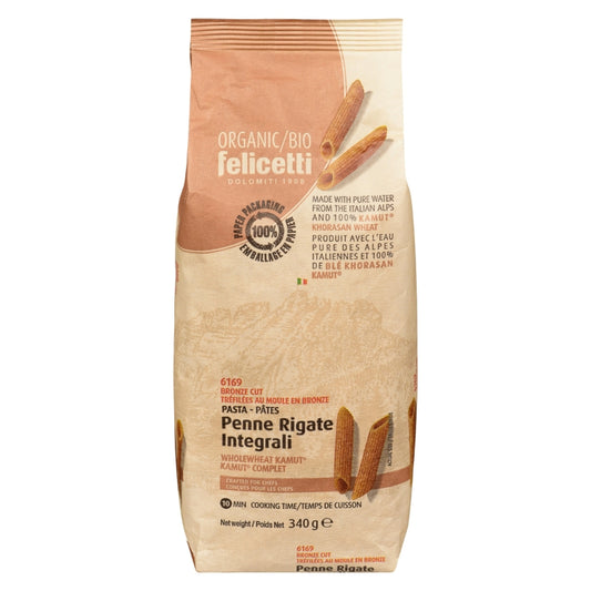 Felicetti Pâtes de Kamut - Penne rigate Kamut Pasta - Penne rigate - Organic