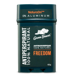 Green beaver Antisudorifiques Naturels Sans-Aluminium pour hommes / Freedom