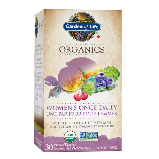 garden of life Organics Multivitamine - Une Par Jour Pour Femmes