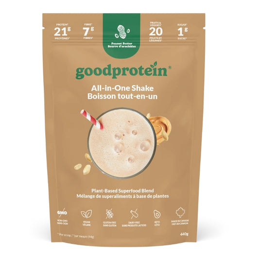 Goodprotein Boisson tout-en-un - Beurre d'arachides