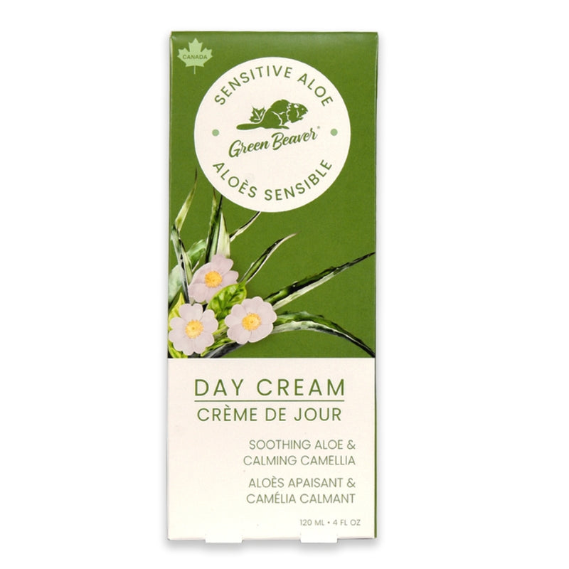 Green beaver Crème de jour - Aloes Camelia