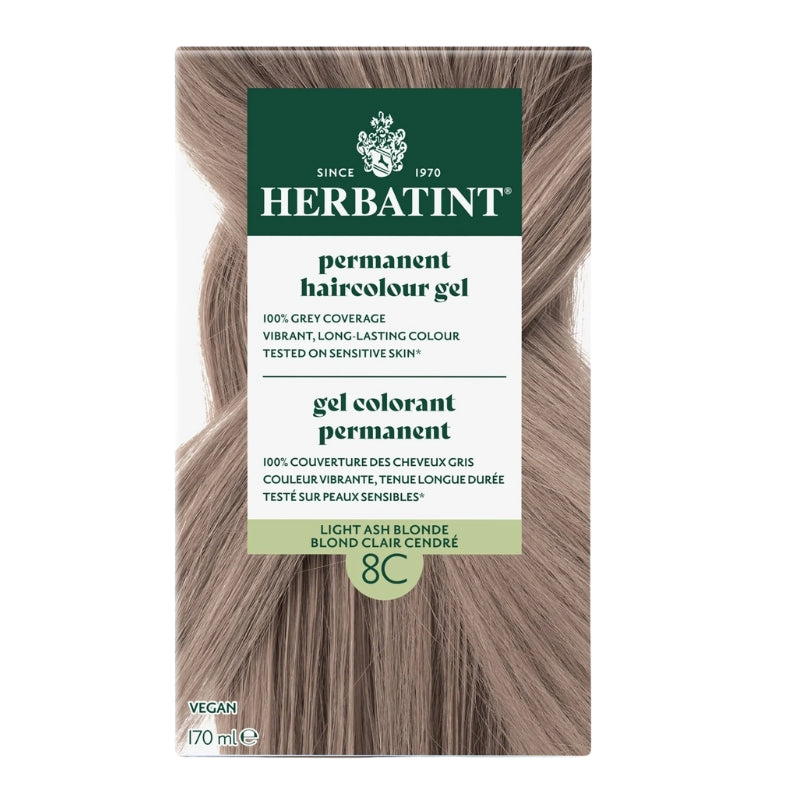 Herbatint Gel Colorant Permanent - 8C - Blond Clair Cendré