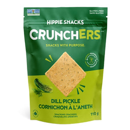 Hippie snacks - Craquelins apéritifs - Cornichons à l'aneth - 110 g