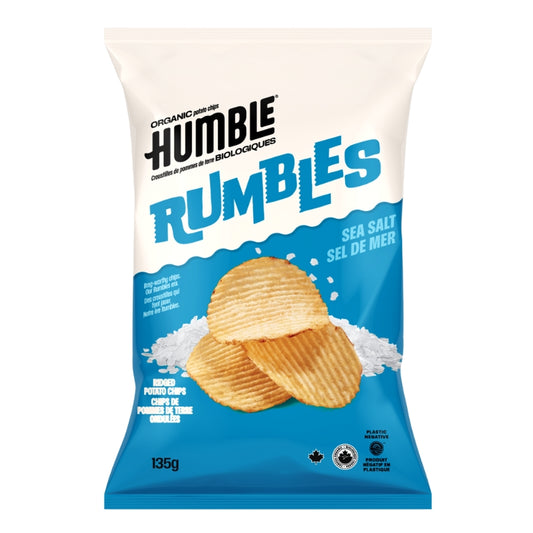 Humble Croustilles ondulées Rumbles - Sel de mer