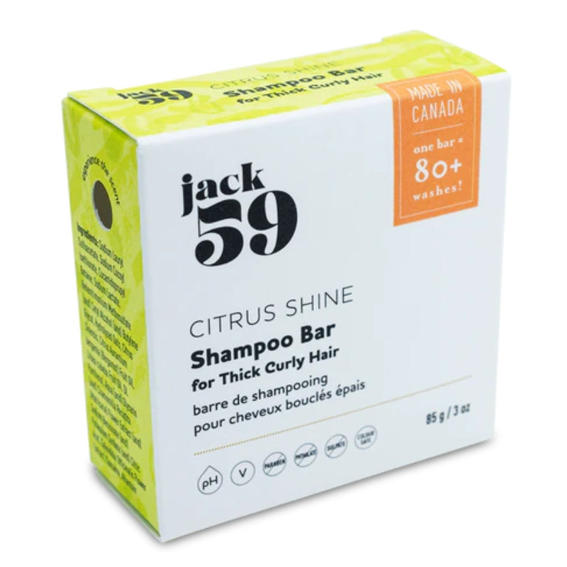 jack59 Barre de shampoing - Citrus Shine