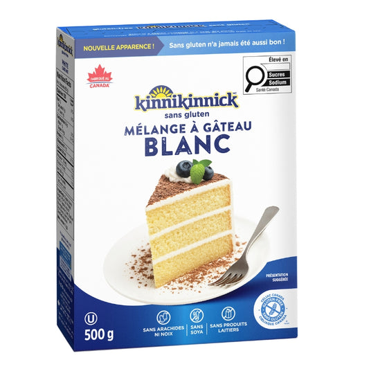 kinnikinnick Mélange à gâteau blanc