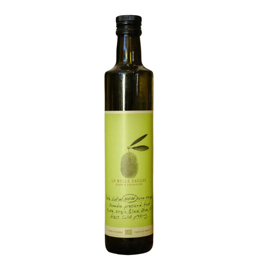 La belle excuse - Huile d'olive extra vierge - Noire - 1 L