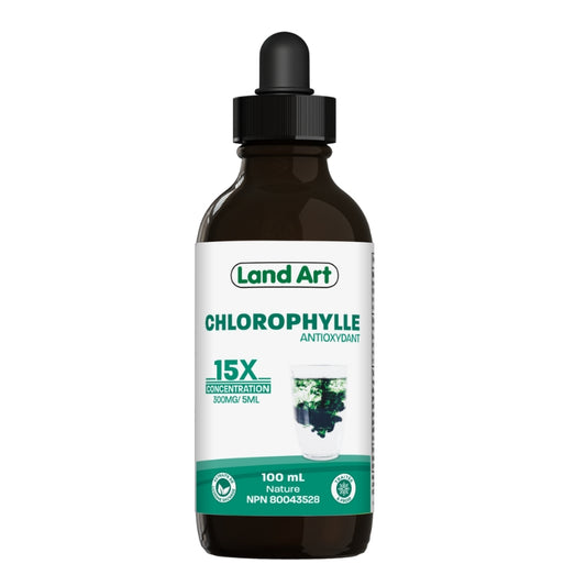 Land Art chlorophylle concentrée 15x saveur nature 100 ml