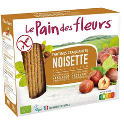 Le pain des fleurs Tartine craquantes Bio - Noisettes