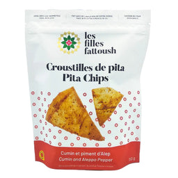 Les filles fattoush - Croustilles de pita - Cumin et piment d'alep - 150 g