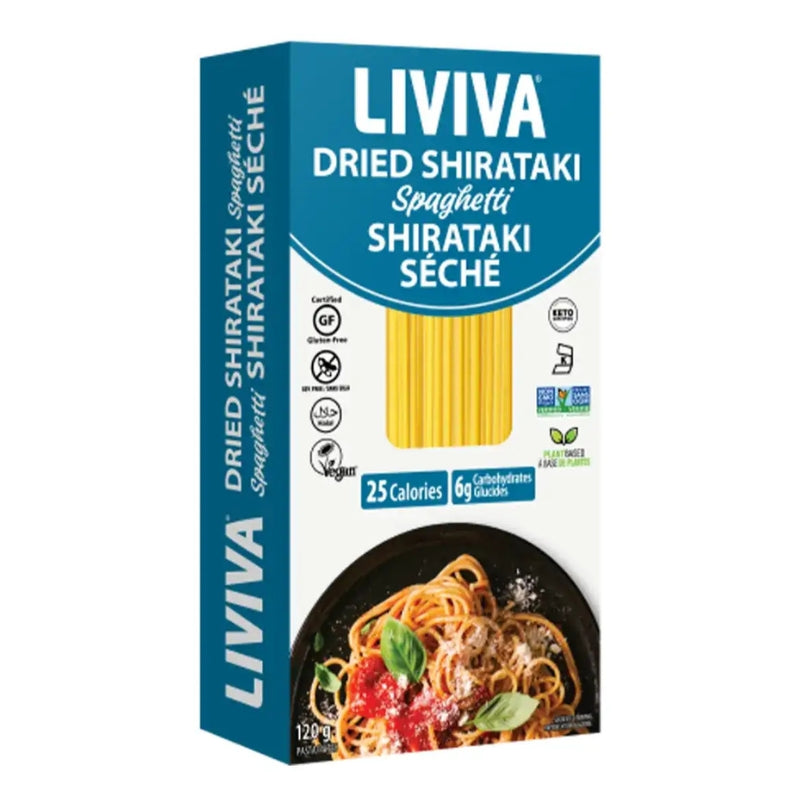 Liviva - Spaghetti - Shirataki séché - 120 g