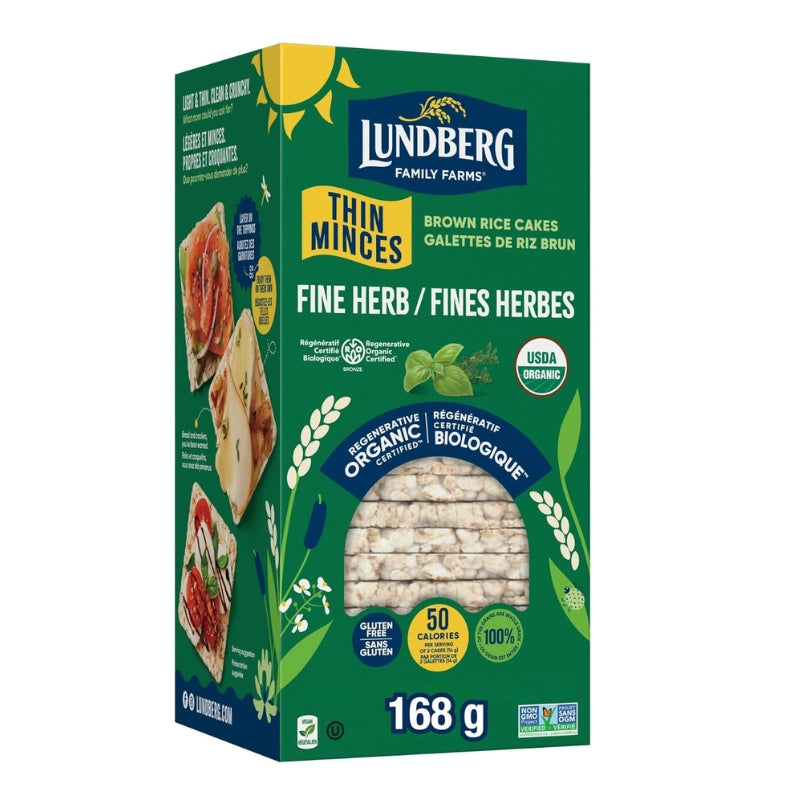 Lundberg Galette de riz brun - Fines herbes 