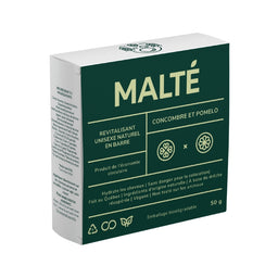 Malté Revitalisant barre naturel - Concombre et Pomelo 