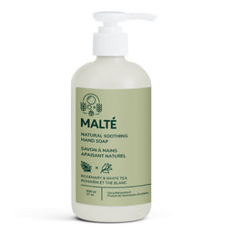 Malté Savon à mains Naturel - Romarin et Thé Blanc