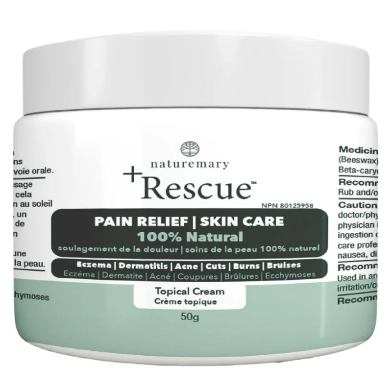 Naturemary - Crème topique rescue - Soulagement de la douleur - 50 g