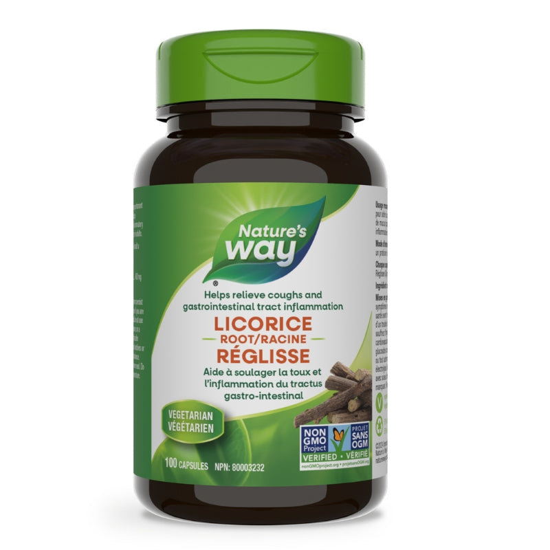 natures way Réglisse 450 mg