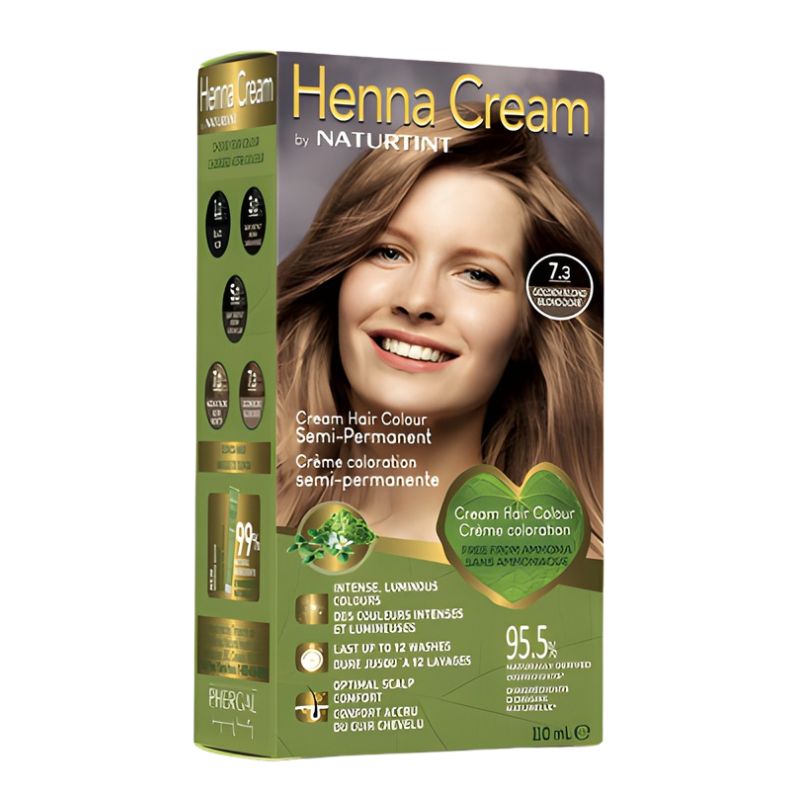 naturtint crème colorante semi-permanente à l'henné - Blond doré 7.3