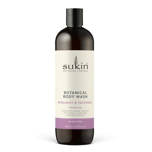 Sukin natural Nettoyant corporel botanique - Bergamote & Patchouli