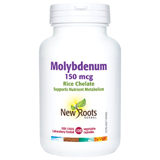 Molybdène 150 mcg - New Roots Herbal