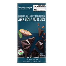 Benjamissimo Tablette de chocolat noir 80%