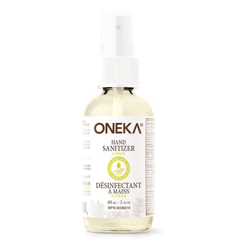 Oneka - Désinfectant à mains - Citron - 60 ml