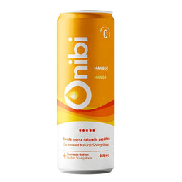 onibi Eau de source gazéifiée - Mangue 