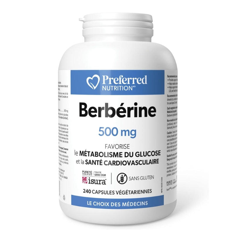 preferred nutrition berberine 500 mg 