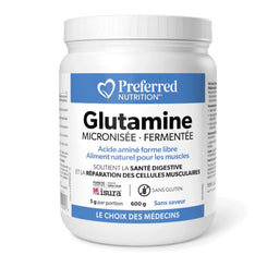 Preferred Nutrition - Glutamine fermentée micronisée