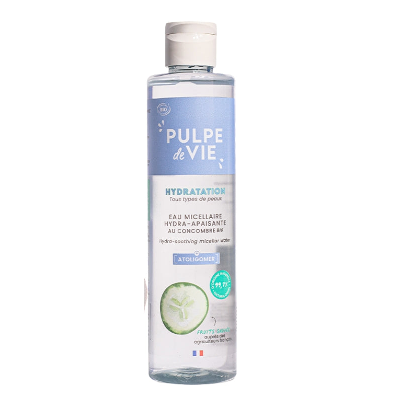  Pulpe de vie Eau micellaire apaisante - Cocombre Bio