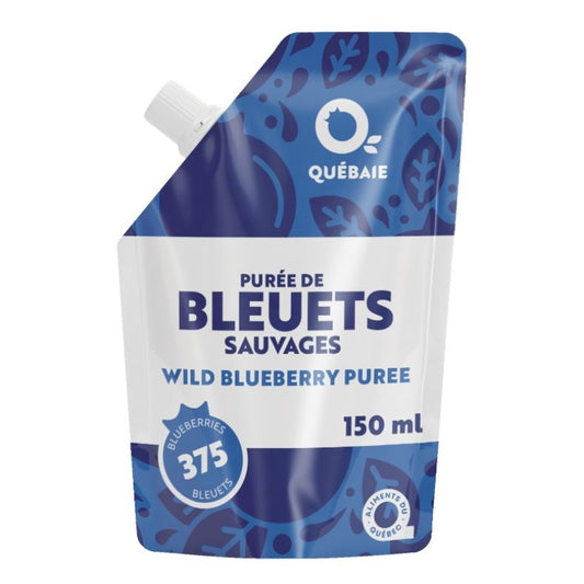 Québaie - Purée de bleuets sauvages - 150 ml