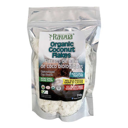 Rawua - Flocons de noix de coco bio - Nature - 250 g