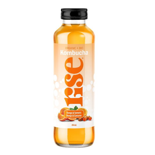 rise Kombucha Orange & Curcuma