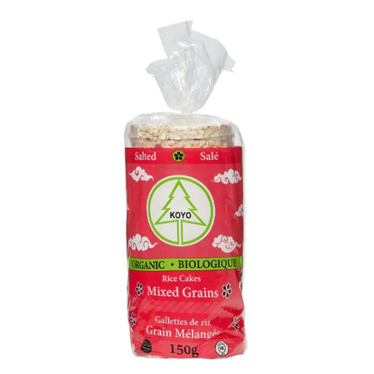 Koyo foods Galettes de Riz grains mélangés Bio Salé - Salted - Original - Organic