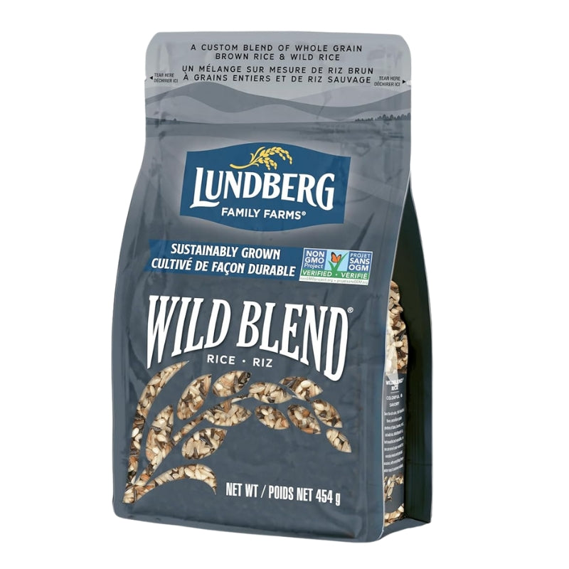 Lundberg Mélange de Riz Sauvage et de Riz Brun à Grains Entiers Wild Blend