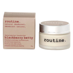 routine Déodorant en pot sans bicarbonate de soude - Blackberry betty