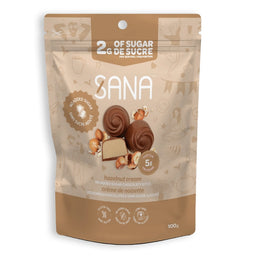 sana Bouchées chocolatées au lait - Noisettes 