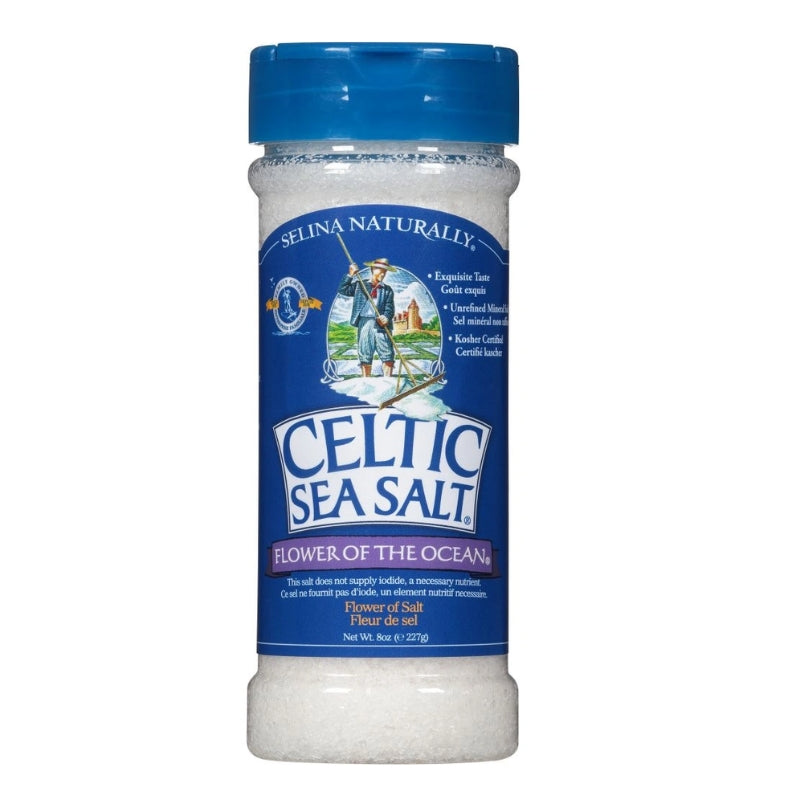 selina naturally Salière sel de mer celtique - Fleur de l'Océan