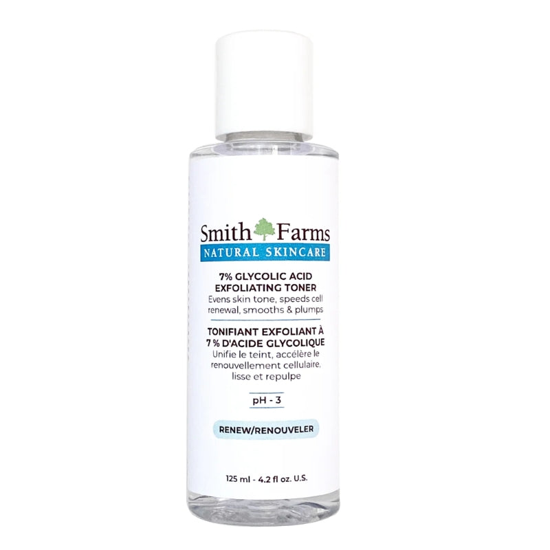 Smith farms Tonifiant exfoliant à 7% d'acide glycolique