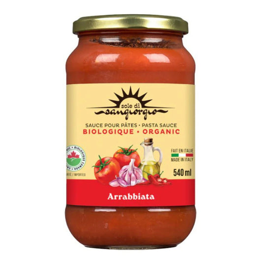 Sole di sangiorgio - sauce pour pâtes biologique - Arrabbiata - 540 ml