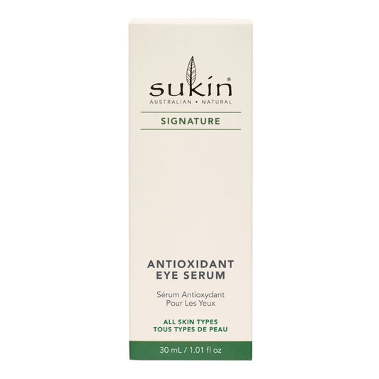 Sukin Natural Sérum antioxydant pour les yeux